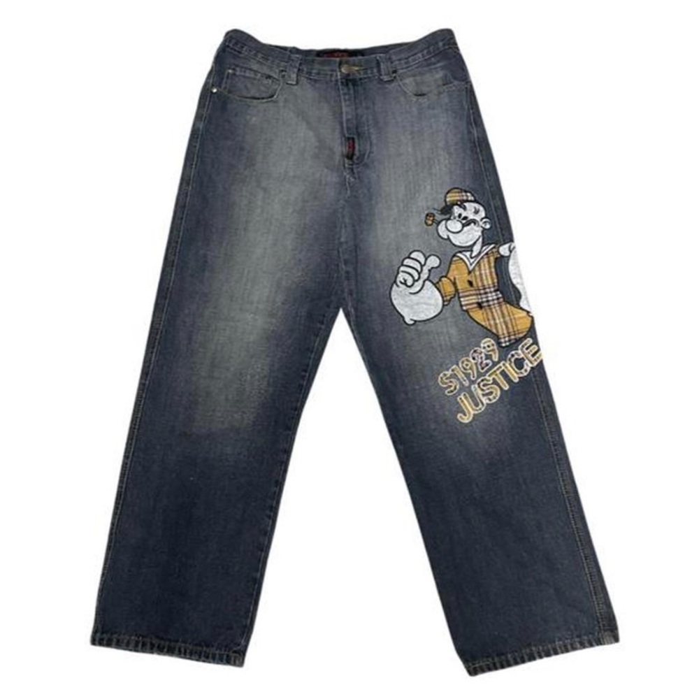 Rare Baggy Popeye jeans! W36L32